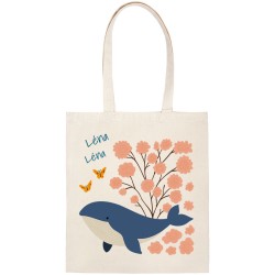 Borsa tote personalizzata - Baby Whale. n4