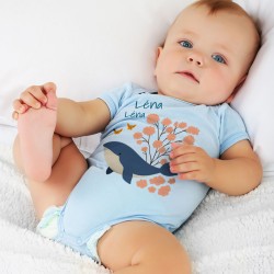 Body personalizzato per neonati - Baby Whale. n2