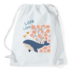 Borsa attivit personalizzata - Baby Whale. n2