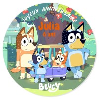 Fotocroc personalizzabile - Famiglia Bluey