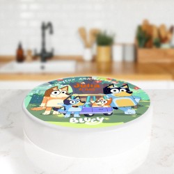 Fotocroc personalizzabile - Famiglia Bluey. n2