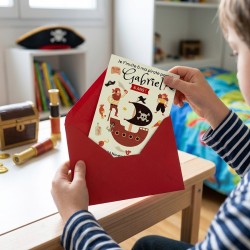 Invito pirata personalizzabile. n�2