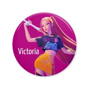 Distintivo personalizzabile - KPop Demon Hunters Mira