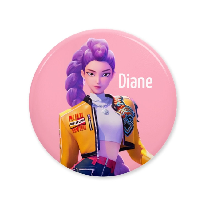 Distintivo personalizzabile - K-Pop Demon Hunters Rumi 