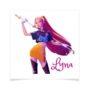 8 tatuaggi personalizzabili - K-Pop Demon Hunters Mira