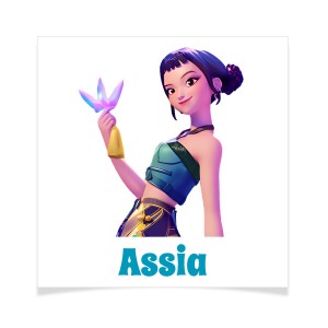 8 tatuaggi personalizzabili - Cacciatori di demoni K-Pop Zoey