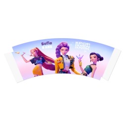 8 tazze personalizzabili - KPop Demon Hunters Pastel. n�4