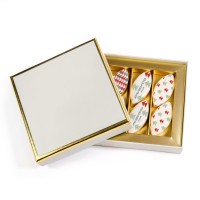 Confezione regalo da 6 Calisson personalizzati - Albero di Natale