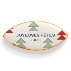 Confezione regalo da 6 Calisson personalizzati - Albero di Natale. n�2