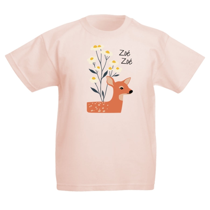 T-shirt personalizzabile - Fleur des Bois 