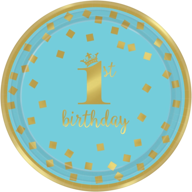 Party box Royal Birthday 1 - Blu 