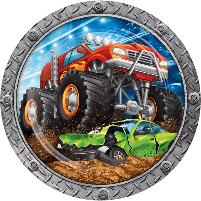 Party box Monster Truck Rally formato Maxi 