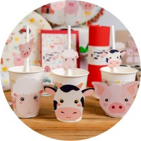 Tema compleanno Animali della fattoria per il compleanno del tuo bambino