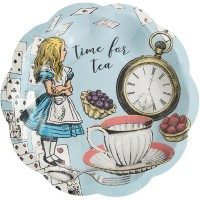 Tema compleanno Alice Vintage Blu per il compleanno del tuo bambino