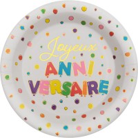 Tema compleanno Palloncino di compleanno multicolore per il compleanno del tuo bambino