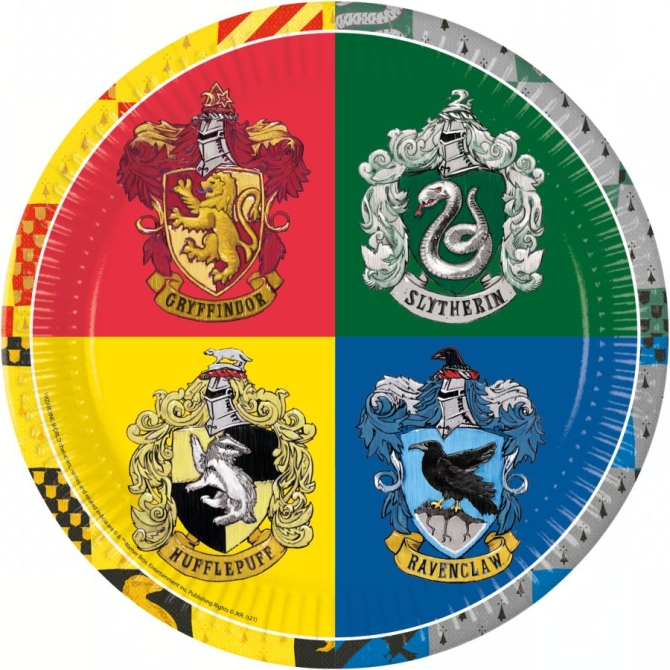 Scatola per feste Maxi Harry Potter Hogwarts 