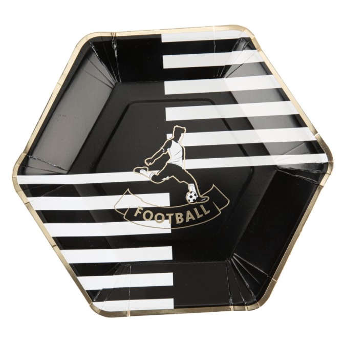 Party Box Calcio oro e bianco 