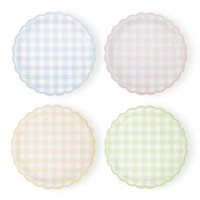 Tema compleanno Pastello Vichy per il compleanno del tuo bambino