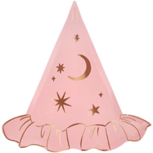 Scatola per feste della strega rosa
