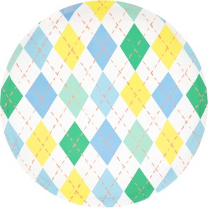 Scatola per feste Argyle