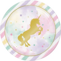 Tema compleanno Liocorno Rainbow Pastello per il compleanno del tuo bambino