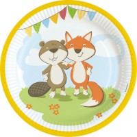 Tema compleanno Volpe e Castoro per il compleanno del tuo bambino